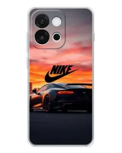 Чехол для OnePlus 13T с картинкой «Nike и суперкар»
