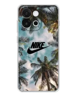 Чехол для OnePlus 13T с картинкой «Тропический принт Nike»