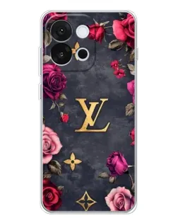 Чохол для OnePlus 13T з картинкою «Квітковий Louis Vuitton»