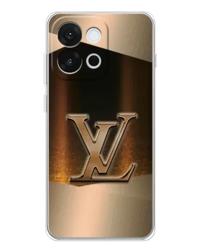 Чохол для OnePlus 13T з картинкою «LV — золоте сяйво»