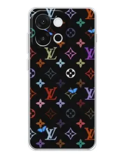 Чохол для OnePlus 13T з картинкою «Кольорова монограма LV»