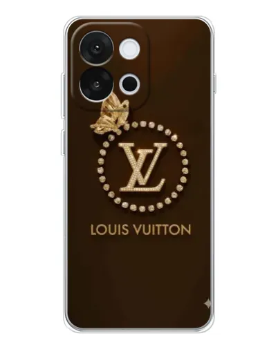 Чохол для OnePlus 13T з картинкою «LV — золота печатка»