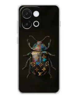 Чохол для OnePlus 13T з картинкою «LV — мармуровий принт»