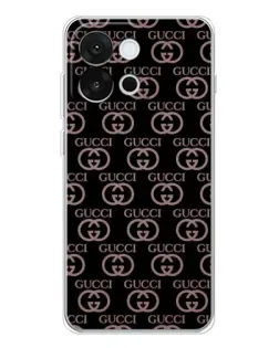 Чохол для OnePlus 13T з картинкою «Класична монограма Gucci»