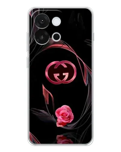 Чохол для OnePlus 13T з картинкою «Gucci — неонова троянда»