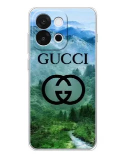 Чохол для OnePlus 13T з картинкою «Gucci — гірський пейзаж»