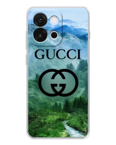 Чохол для OnePlus 13T з картинкою «Gucci — гірський пейзаж»