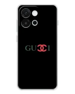 Чохол для OnePlus 13T з картинкою «Gucci — червоний градієнт»