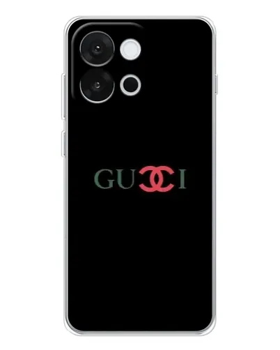 Чохол для OnePlus 13T з картинкою «Gucci — червоний градієнт»