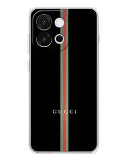 Чехол для OnePlus 13T с картинкой «Gucci — строгая линия»