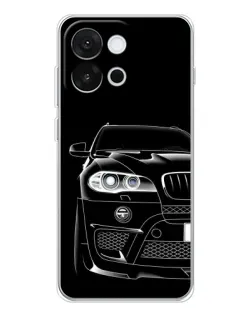 Чохол для OnePlus 13T з картинкою «Темний силует BMW»
