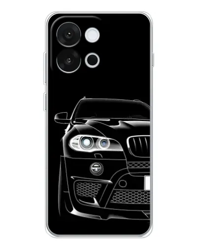 Чохол для OnePlus 13T з картинкою «Темний силует BMW»