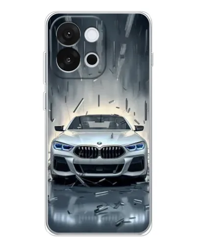 Чохол для OnePlus 13T з картинкою «BMW у світлі фар»