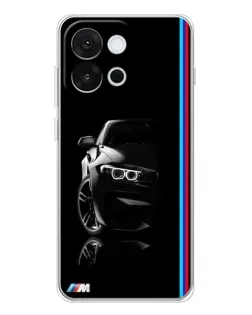 Чохол для OnePlus 13T з картинкою «Силует BMW в темряві»