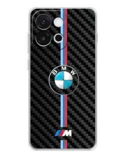 Чохол для OnePlus 13T з картинкою «Емблема BMW та карбон»