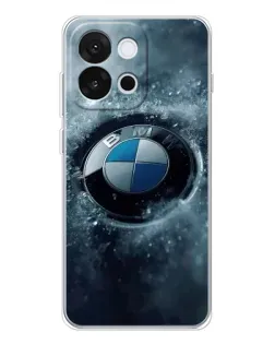 Чохол для OnePlus 13T з картинкою «Логотип BMW — лід»