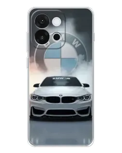 Чохол для OnePlus 13T з картинкою «BMW в білому диму»