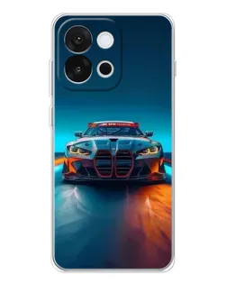 Чохол для OnePlus 13T з картинкою «BMW — вогні неону»