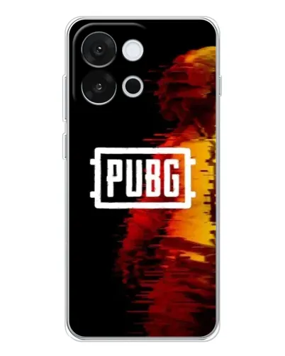 Чехол для OnePlus 13T с картинкой «Яркий логотип PUBG»
