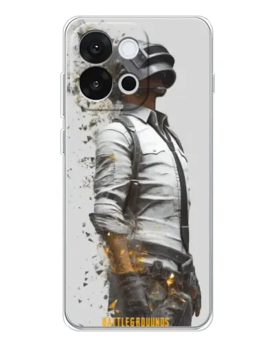 Чехол для OnePlus 13T с картинкой «PUBG — боец в пыли»