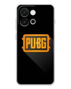 Чехол для OnePlus 13T с картинкой «PUBG — рамка лого»