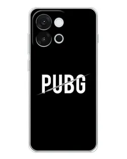 Чехол для OnePlus 13T с картинкой «PUBG — белый логотип»
