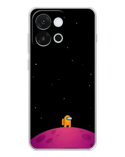 Чехол для OnePlus 13T с картинкой «Одинокий герой на планете»