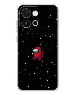 Чехол для OnePlus 13T с картинкой «Красный Among Us»