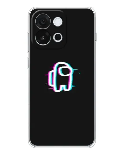 Чехол для OnePlus 13T с картинкой «Among Us неон»