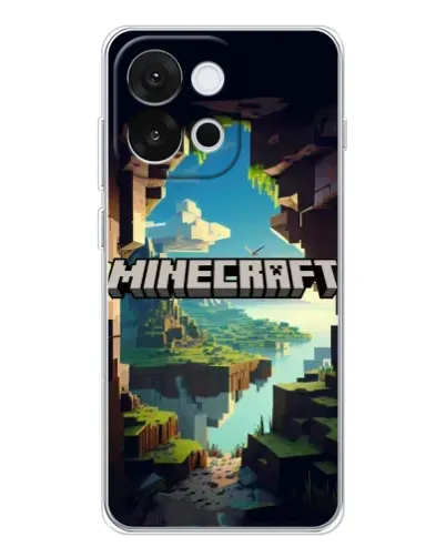 Чохол для OnePlus 13T з картинкою «Печера Майнкрафт»
