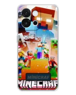 Чохол для OnePlus 13T з картинкою «Minecraft герої гри»