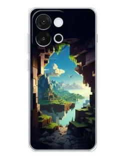 Чохол для OnePlus 13T з картинкою «Вид з печери»