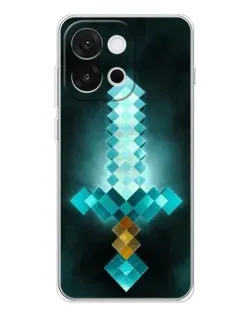 Чохол для OnePlus 13T з картинкою «Алмазний меч неон»