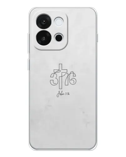 Чохол для OnePlus 13T з картинкою «Івана 3:16 Хрест» Чохол для OnePlus 13T з картинкою «Івана 3:16 Хрест»