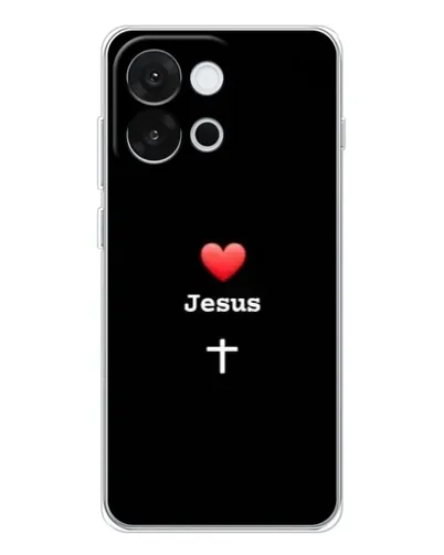 Чохол для OnePlus 13T з картинкою «Серце - Jesus» Чохол для OnePlus 13T з картинкою «Серце - Jesus»