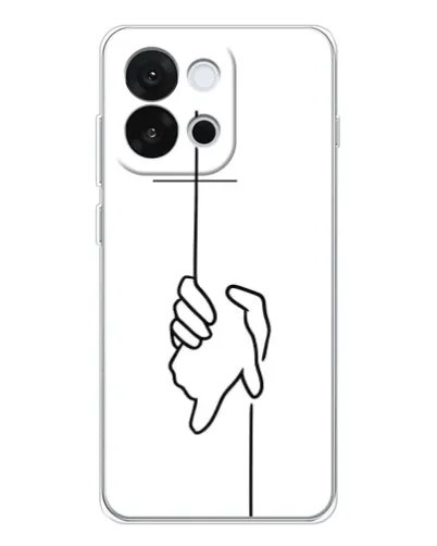 Чохол для OnePlus 13T з картинкою «Рука тримає» Чохол для OnePlus 13T з картинкою «Рука тримає»