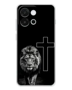 Чохол для OnePlus 13T з картинкою «Лев та Хрест» Чохол для OnePlus 13T з картинкою «Лев та Хрест»