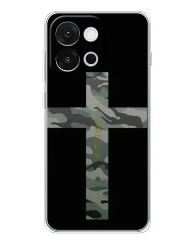 Чохол для OnePlus 13T з картинкою «Мілітарі Хрест» Чохол для OnePlus 13T з картинкою «Мілітарі Хрест»