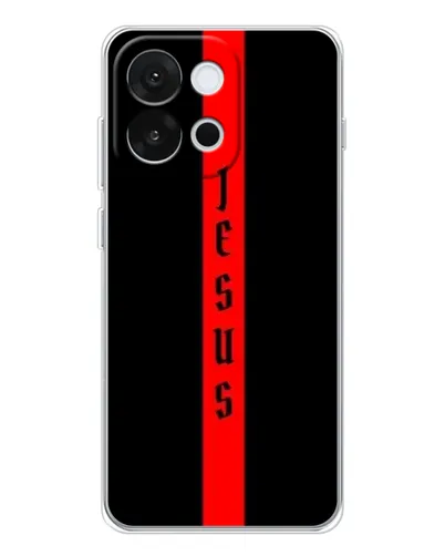 Чохол для OnePlus 13T з картинкою «Червона лінія віри» Чохол для OnePlus 13T з картинкою «Червона лінія віри»