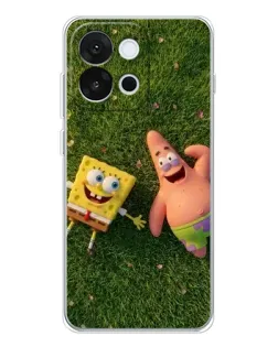 Чехол для OnePlus 13T с картинкой «Друзья на лужайке»