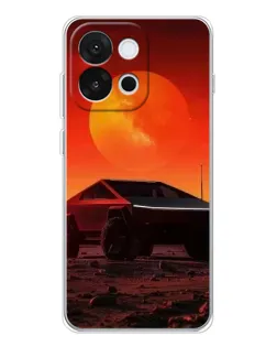 Чохол для OnePlus 13T з картинкою «Cybertruck на Марсі»