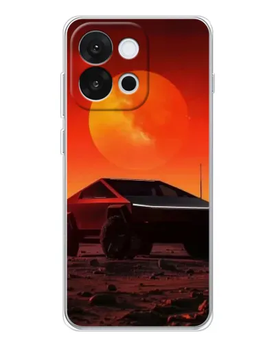 Чохол для OnePlus 13T з картинкою «Cybertruck на Марсі»