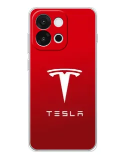 Чохол для OnePlus 13T з картинкою «Tesla Red Classic»