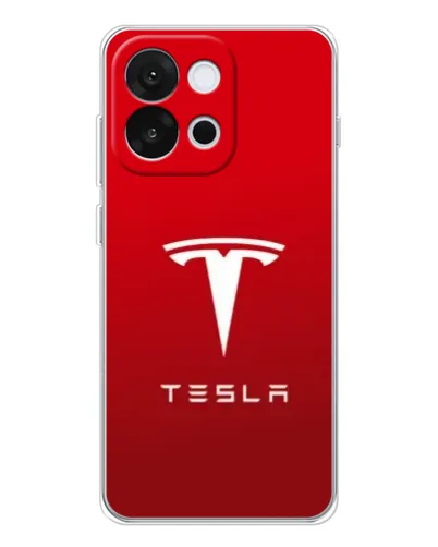 Чохол для OnePlus 13T з картинкою «Tesla Red Classic»