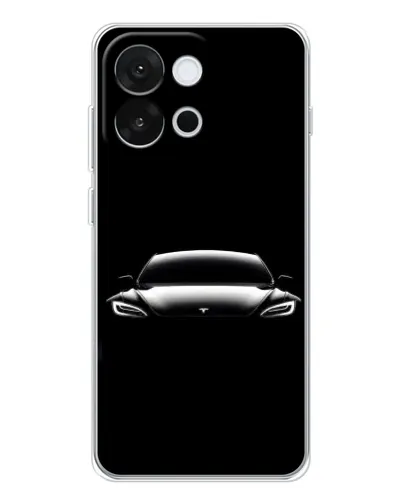 Чохол для OnePlus 13T з картинкою «Фари Tesla Night»
