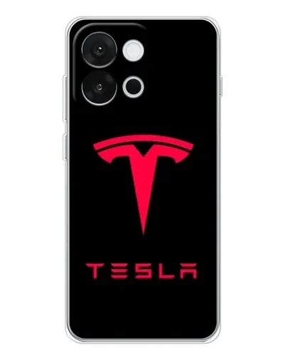 Чохол для OnePlus 13T з картинкою «Tesla Red Logo»