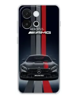 Чохол для OnePlus 13T з картинкою «Mercedes — білий карбон» Чохол для OnePlus 13T з картинкою «Mercedes — білий карбон»
