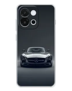Чохол для OnePlus 13T з картинкою «Mercedes на чорному»