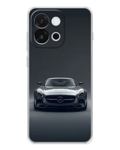 Чохол для OnePlus 13T з картинкою «Mercedes на чорному»
