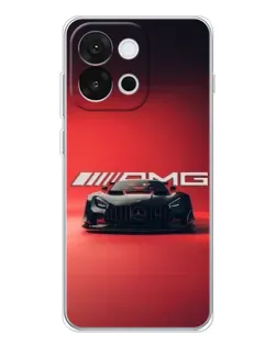 Чохол для OnePlus 13T з картинкою «Mercedes AMG — червона лінія»